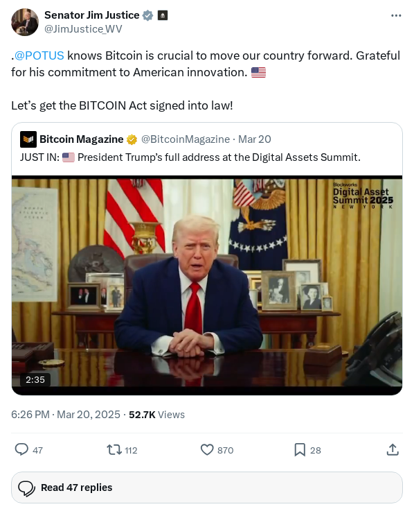 Screenshot of Archived Tweet