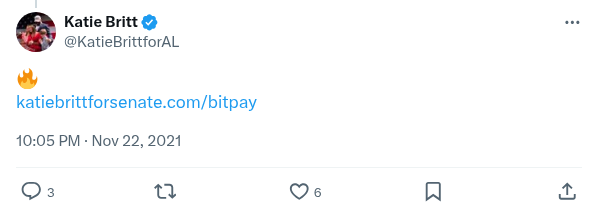 Screenshot of Archived Tweet
