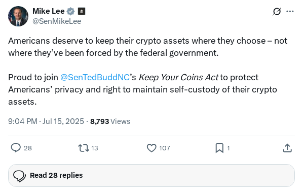 Screenshot of Archived Tweet