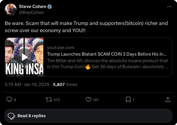 Screenshot of Archived Tweet