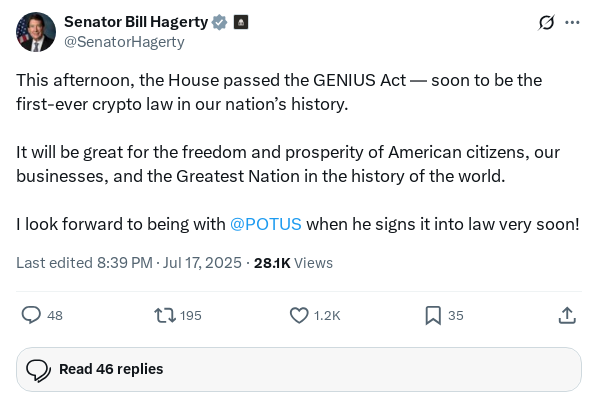 Screenshot of Archived Tweet