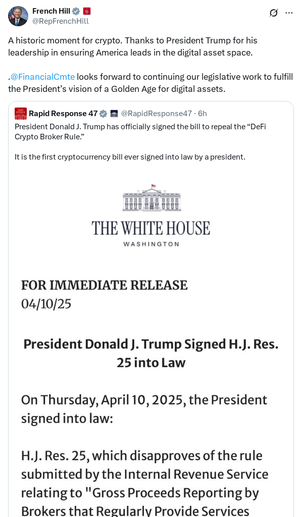 Screenshot of Archived Tweet