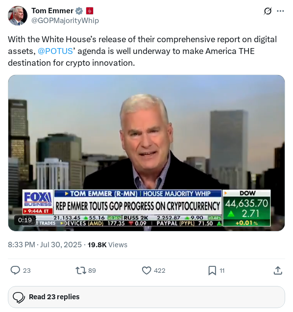 Screenshot of Archived Tweet