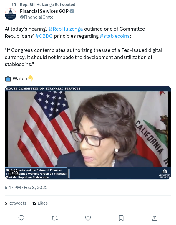 Screenshot of Archived Tweet