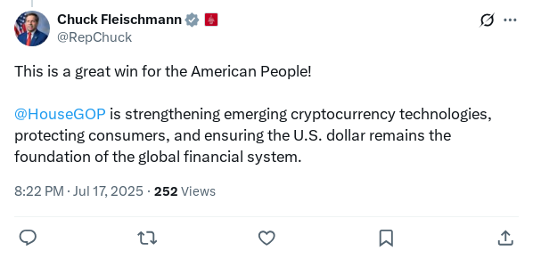 Screenshot of Archived Tweet