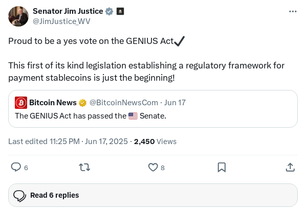 Screenshot of Archived Tweet