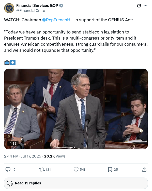 Screenshot of Archived Tweet