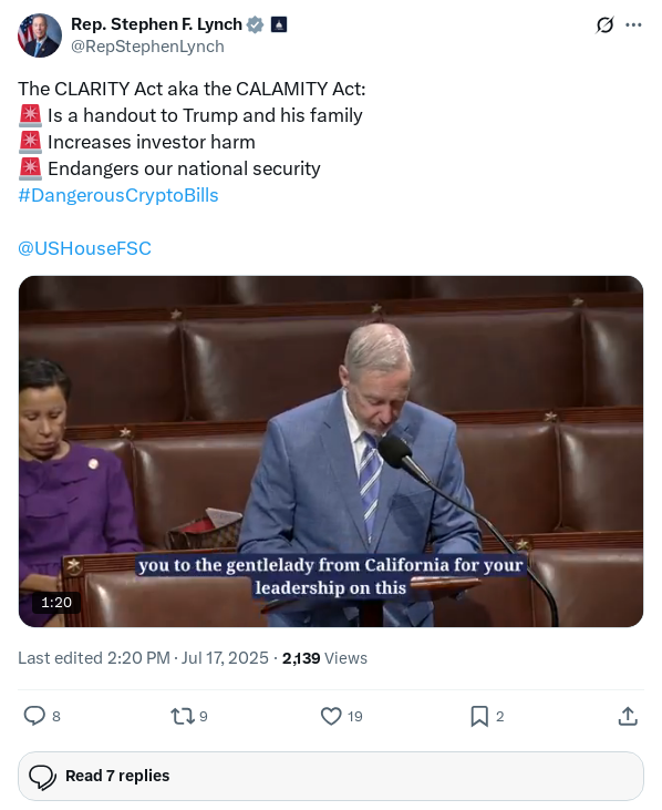 Screenshot of Archived Tweet