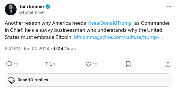Screenshot of Archived Tweet