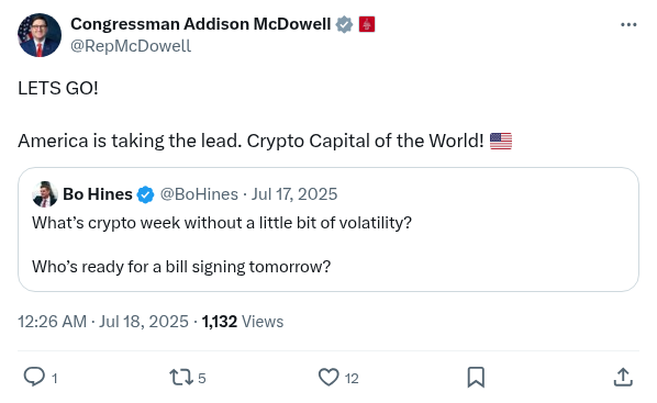 Screenshot of Archived Tweet