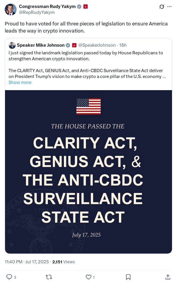 Screenshot of Archived Tweet