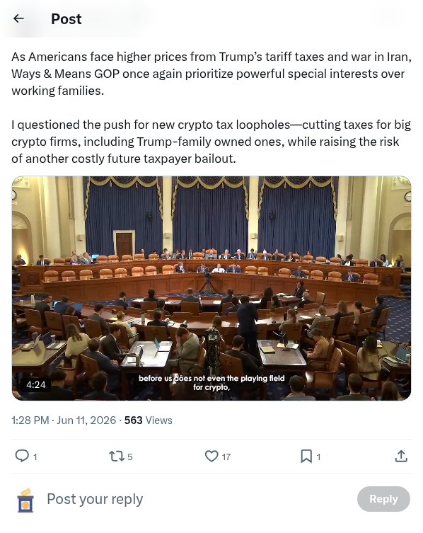 Screenshot of Archived Tweet