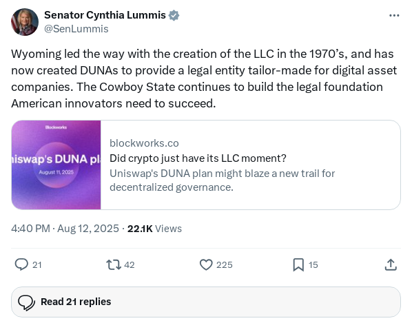 Screenshot of Archived Tweet