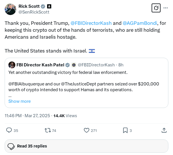 Screenshot of Archived Tweet