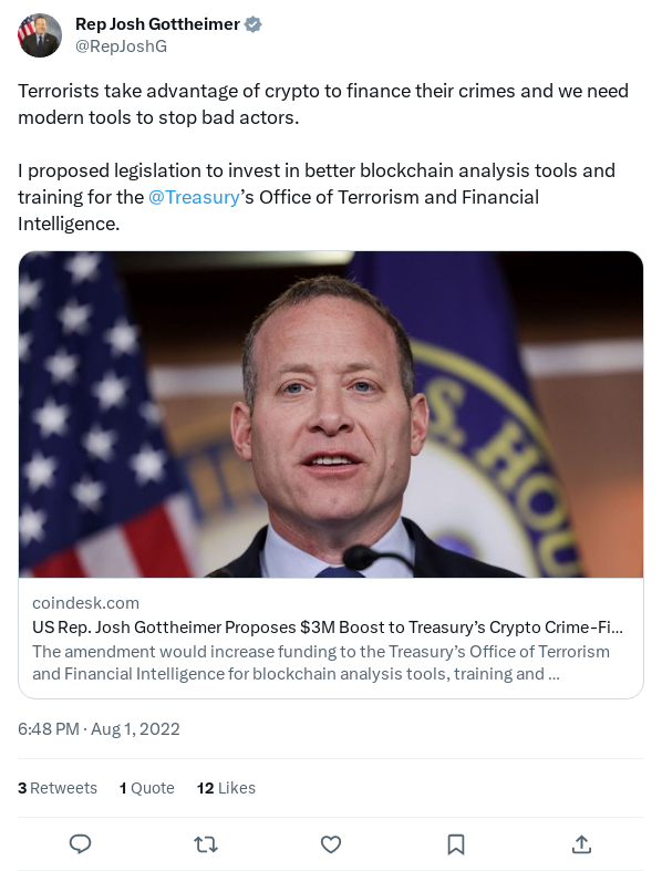 Screenshot of Archived Tweet