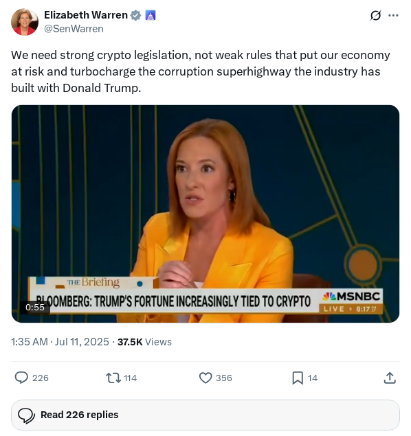 Screenshot of Archived Tweet