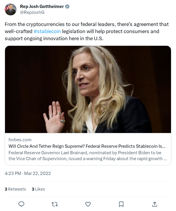 Screenshot of Archived Tweet