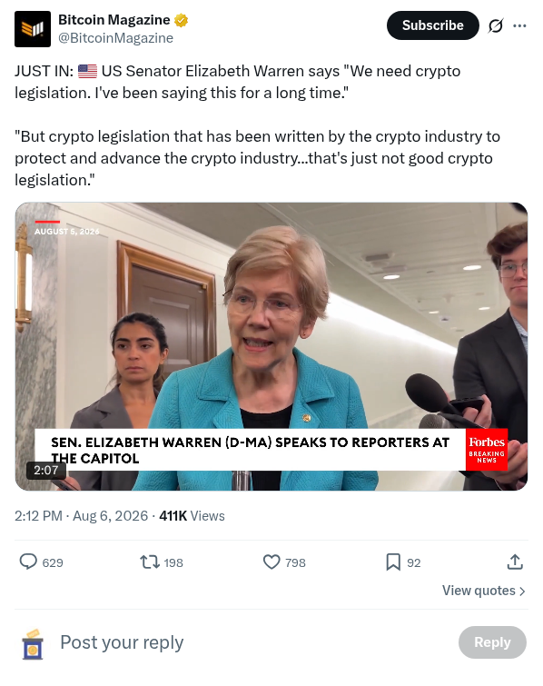 Screenshot of Archived Tweet