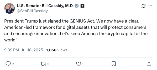 Screenshot of Archived Tweet