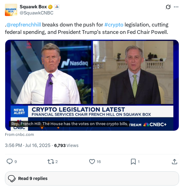 Screenshot of Archived Tweet