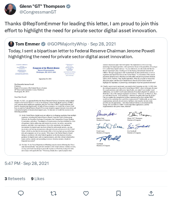 Screenshot of Archived Tweet