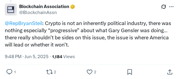 Screenshot of Archived Tweet