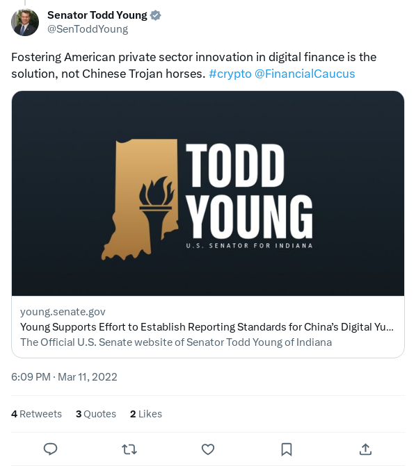 Screenshot of Archived Tweet