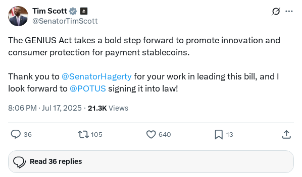 Screenshot of Archived Tweet