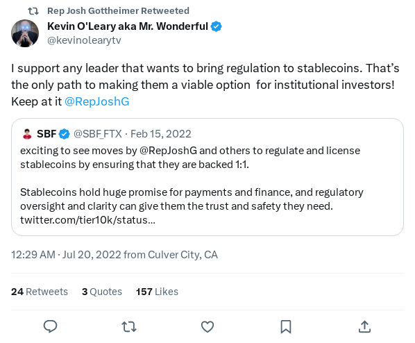 Screenshot of Archived Tweet