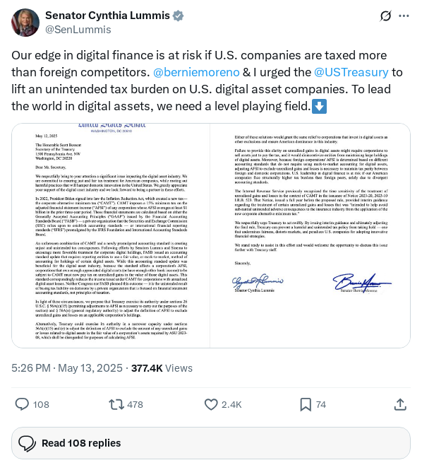 Screenshot of Archived Tweet