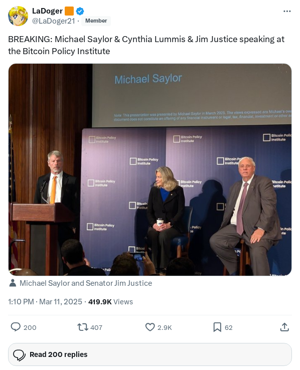 Screenshot of Archived Tweet