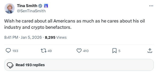 Screenshot of Archived Tweet