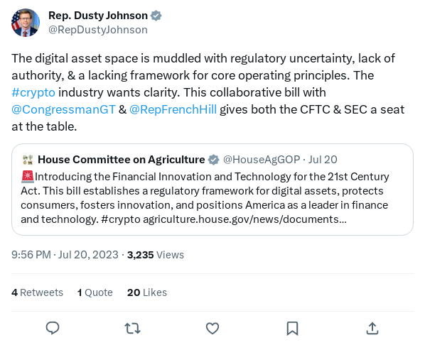 Screenshot of Archived Tweet