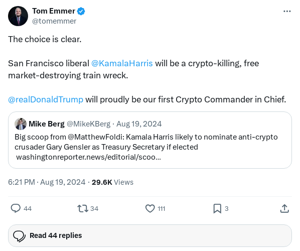 Screenshot of Archived Tweet