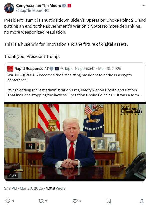 Screenshot of Archived Tweet