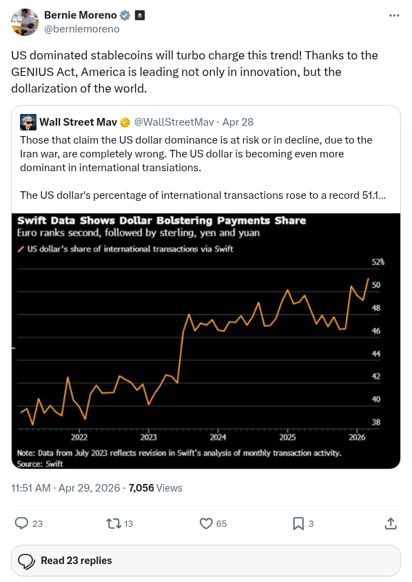 Screenshot of Archived Tweet
