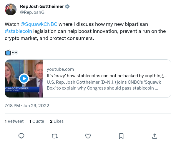Screenshot of Archived Tweet