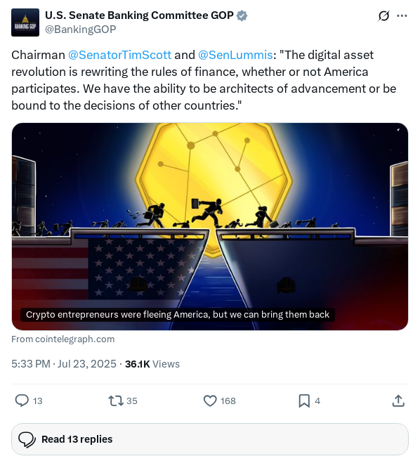 Screenshot of Archived Tweet