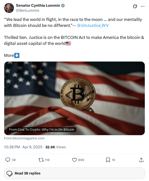 Screenshot of Archived Tweet