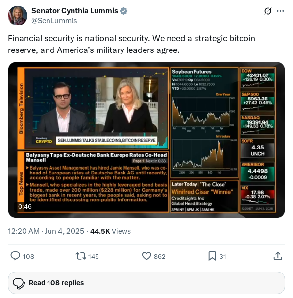 Screenshot of Archived Tweet
