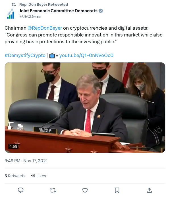 Screenshot of Archived Tweet