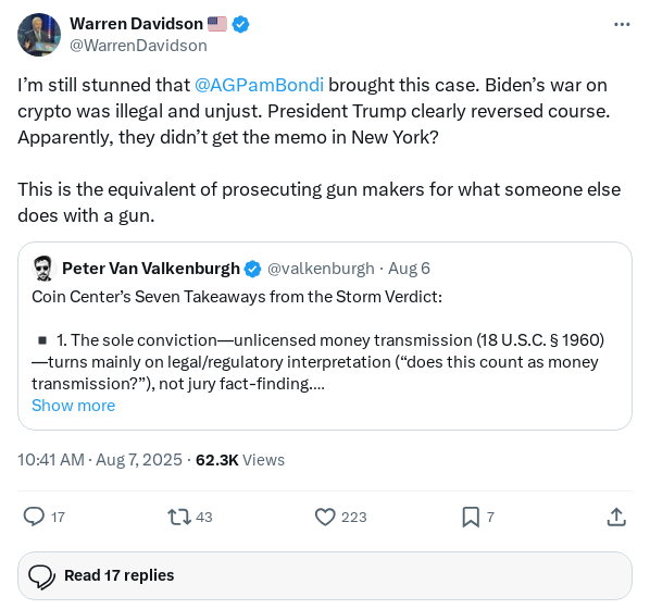 Screenshot of Archived Tweet