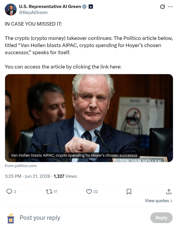 Screenshot of Archived Tweet