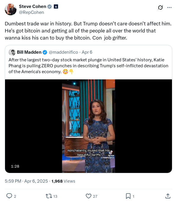 Screenshot of Archived Tweet