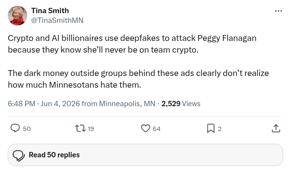 Screenshot of Archived Tweet