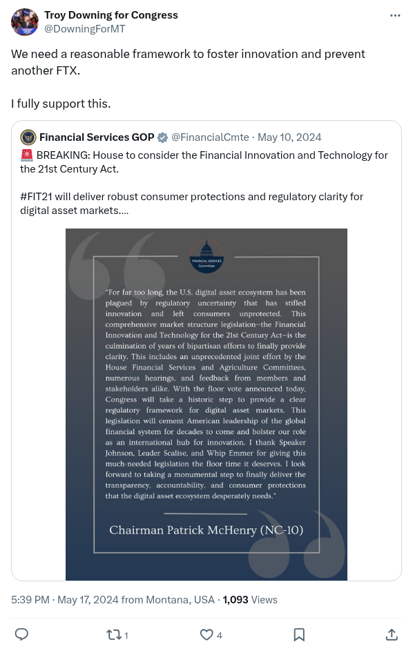 Screenshot of Archived Tweet