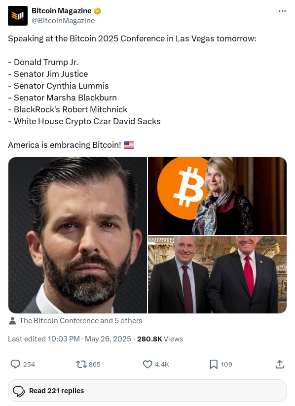 Screenshot of Archived Tweet