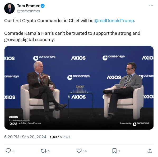 Screenshot of Archived Tweet