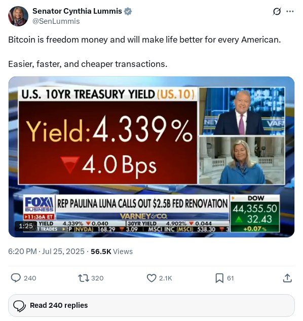 Screenshot of Archived Tweet