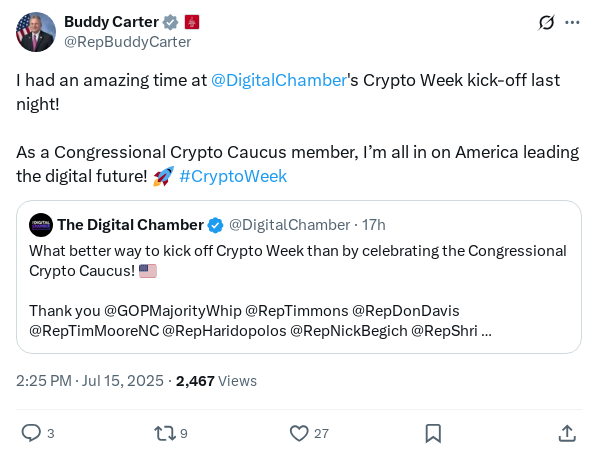 Screenshot of Archived Tweet